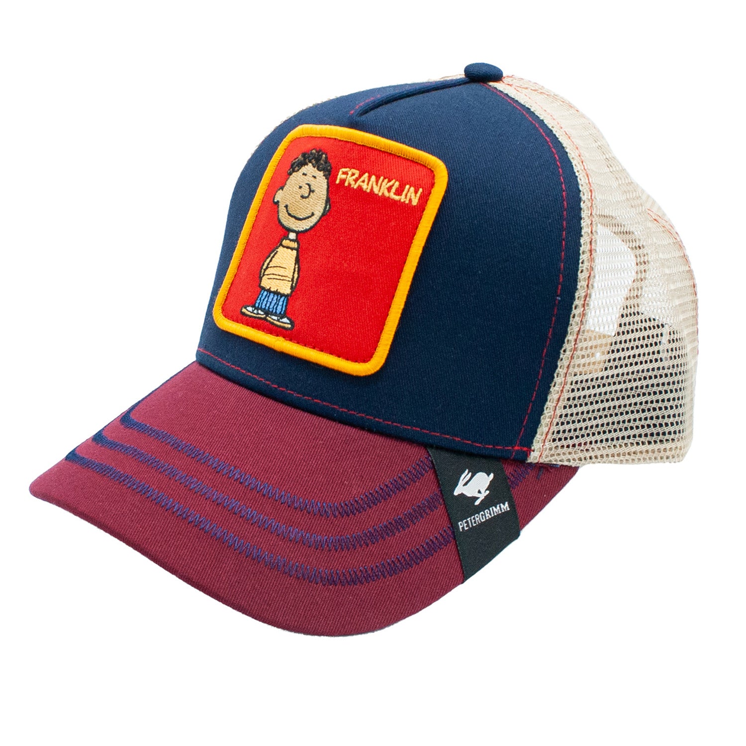 Franklin Peanuts Cotton Mesh Adjustable Trucker Hat Doba Default